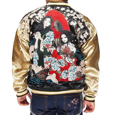 Gucci bomber japanese geisha